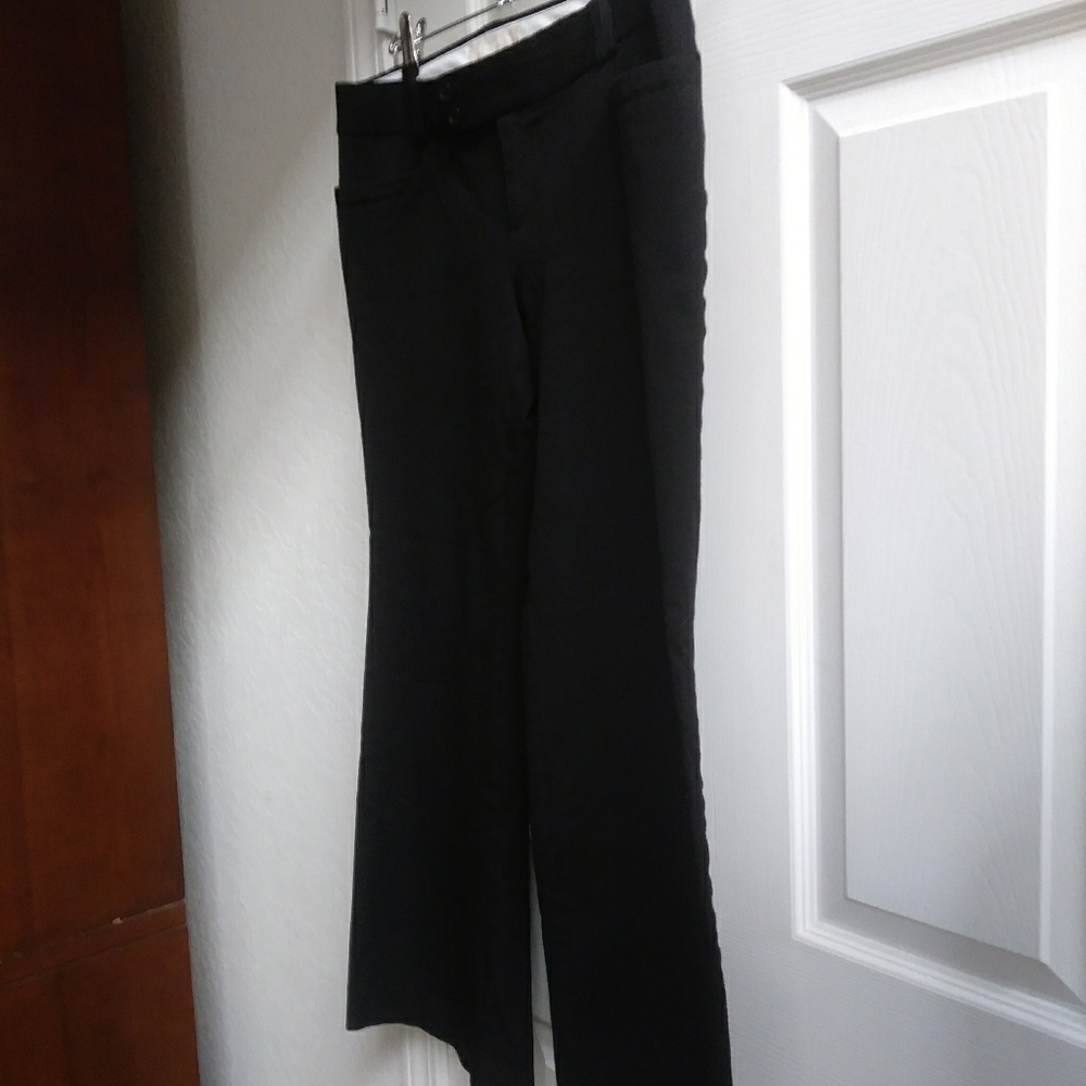 Banana Republic Ladies Martin Black Flare Ankle Pa